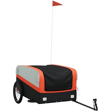 

Shumee Vozík za kolo černý a oranžový, 45 kg, železo