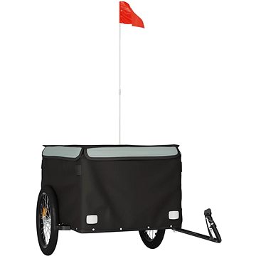 

Shumee Vozík za kolo 94091 černý a šedý, 45 kg, železo