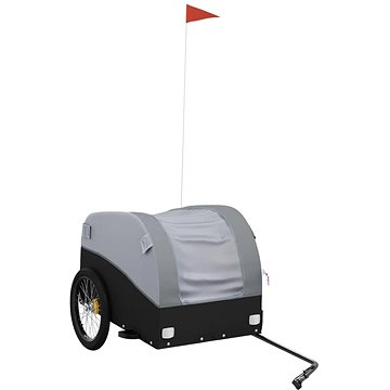 

Shumee Vozík za kolo 94133 černý a šedý, 45 kg, železo