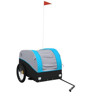 

Shumee Vozík za kolo 94135 černý a modrý, 45 kg, železo