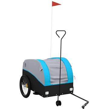 

Shumee Vozík za kolo 94156 černý a modrý, 45 kg, železo