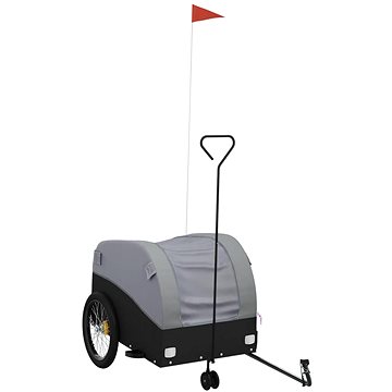 

Shumee Vozík za kolo 94147 černý a šedý, 45 kg, železo