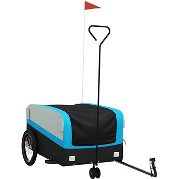 

Shumee Vozík za kolo 94065 černý a modrý, 45 kg, železo