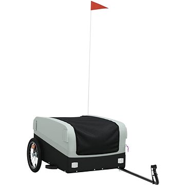 

Shumee Vozík za kolo 94042 černý a šedý, 45 kg, železo