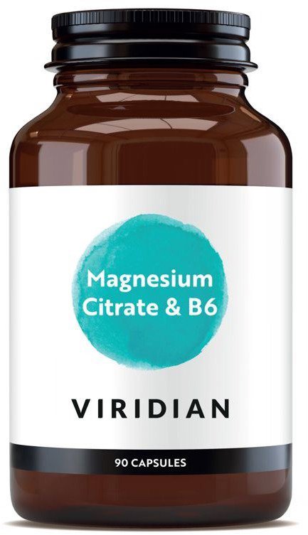 

Viridian Magnesium Citrate with Vitamin B6 90 kapslí