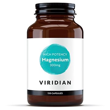 

Viridian High Potency Magnesium 300mg 120 kapslí