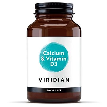

Viridian High Potency Calcium & D3 90 kapslí