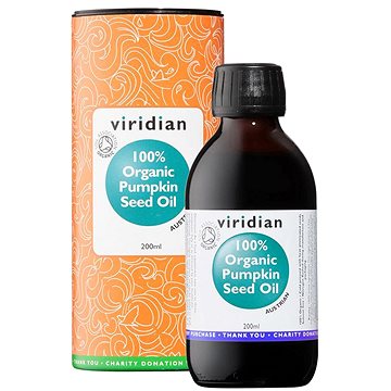 

Viridian Nutrition Pumpkin Seed Oil 200 ml Organic