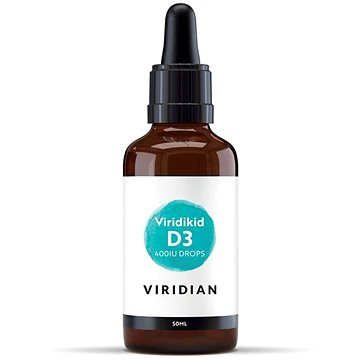 

Viridian Viridikid Vitamin D Drops 400 IU 30 ml