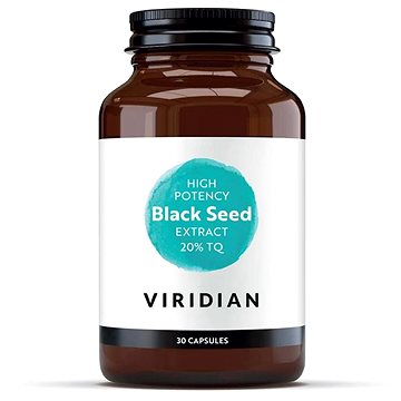 

Viridian High Potency Black Seed Extract 20% TQ 30 kapslí