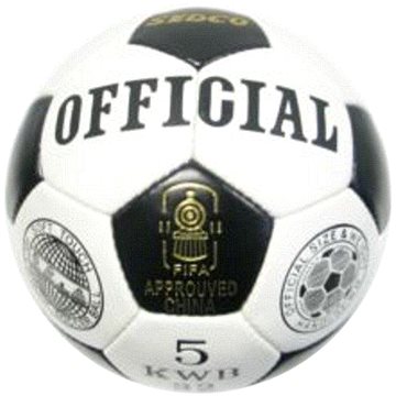 

SEDCO Fotbalový míč Official KWB32 bílá, vel. 5