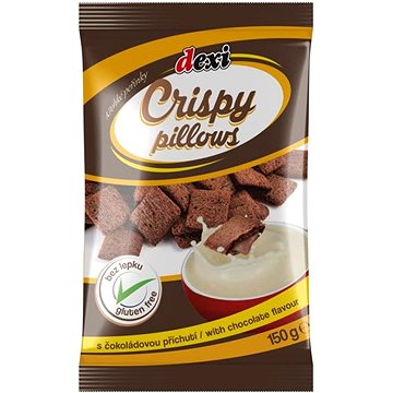 

POEX Crispy pillows s čokoládovou náplní 150 g