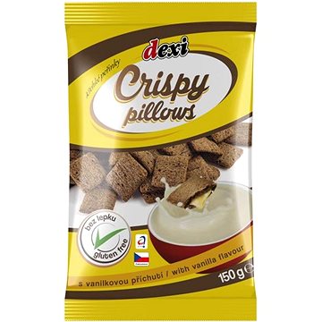 

POEX Crispy pillows s vanilkovou náplní 150 g