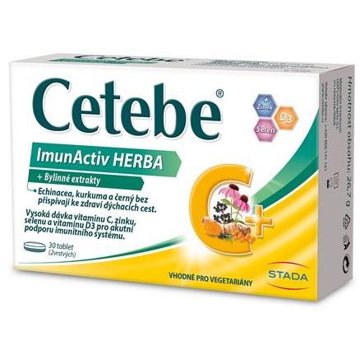 

Cetebe® ImunActiv Herba 30 tablet