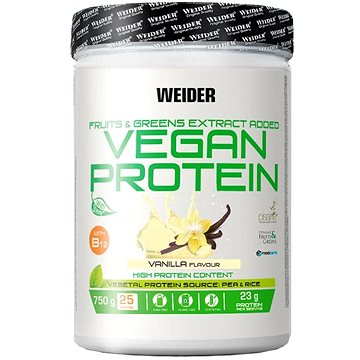

Weider Vegan Protein 750g, vanilla