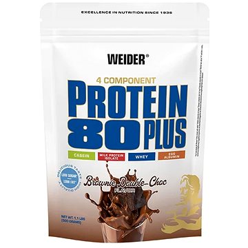 

Weider Protein 80 Plus 500g, brownie-double chocolate