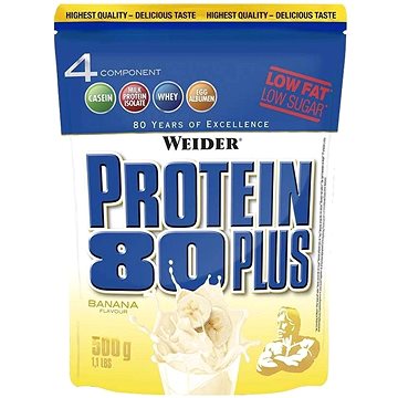 

Weider Protein 80 Plus 500g, banana