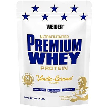 

Weider Premium Whey 500g, vanilla-caramel
