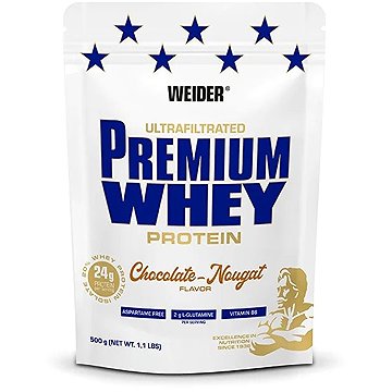 

Weider Premium Whey 500g, chocolate-nougat