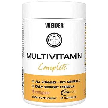 

Weider Multivitamin Complete 90 kapslí