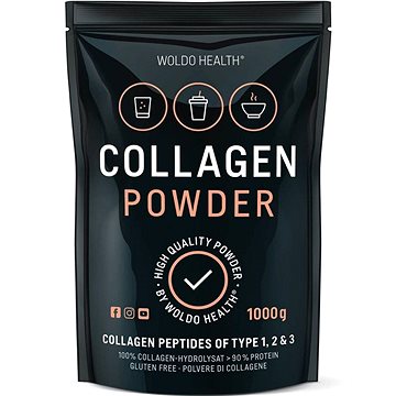 

WoldoHealth 100% Kolagen hovězí 1000 g