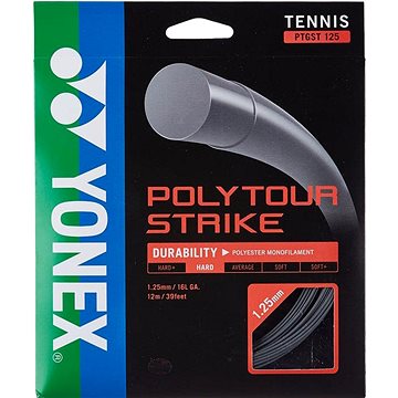 

Yonex Poly Tour Strike 125, 1,25mm, 12m, černý