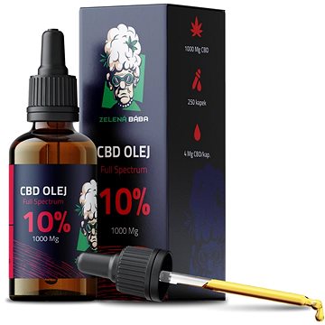 

ZELENÁ BÁBA CBD 10% Full Spectrum, 10 ml