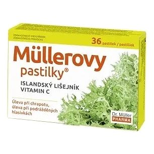

Müllerovy pastilky s islandským lišejníkem 36 ks