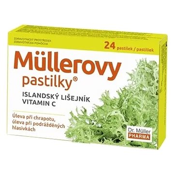 

Müllerovy pastilky s islandským lišejníkem 24 ks