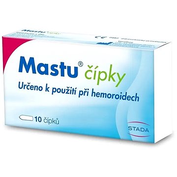 

Mastu čípky 10 ks