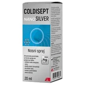 

Coldisept nanoSilver nosní sprej 20 ml