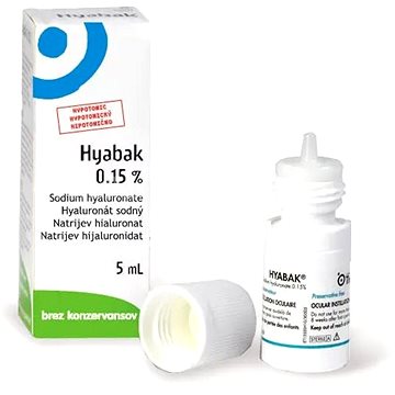 

Hyabak 0,15% tt. oph. 5 ml