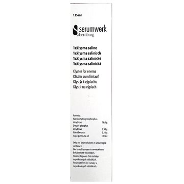 

Klysma salinické 135 ml