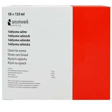 

Klysma salinické 10 × 135 ml