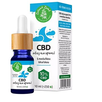 

Zelená Země CBD kapky na spaní, 10 ml