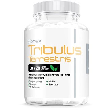 

Zerex Kotvičník zemní - Tribulus Terrestris, 90% saponinů, 100 kapslí