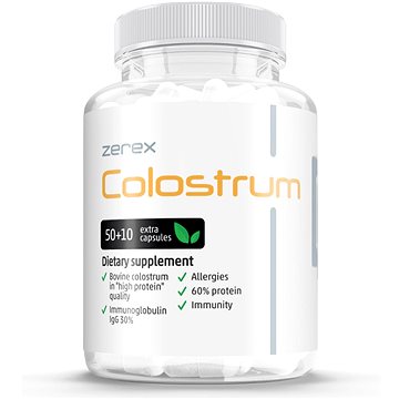 

Zerex Kolostrum pro imunitu, 60 kapslí
