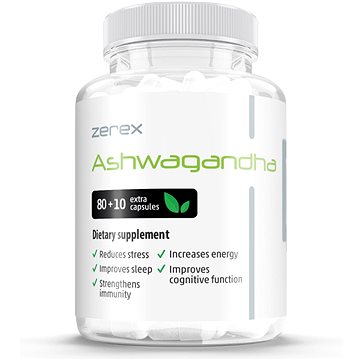 

Zerex Ashwagandha, 90 kapslí