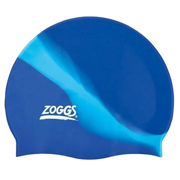 Zoggs SILICONE MULTI COLOR světle modrá - Plavecká čepice