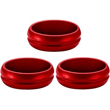 

Mission F-Lock Rings - kroužky na násadky - 3 ks - red