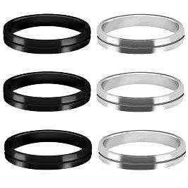 

Mission S-Lock Rings - kroužky na násadky - 3 ks - silver