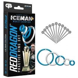 

Red Dragon Gerwyn Price Iceman Practice Rings - tréninkové kroužky na sisalový terč