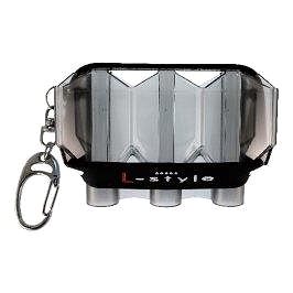 

L Style Pouzdro na šipky Krystal Flight Case - clear black