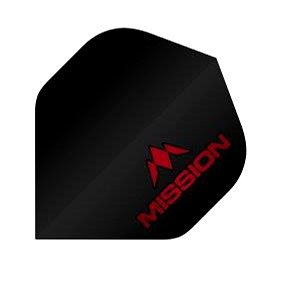 

Mission Letky Logo - Black/Red F2504