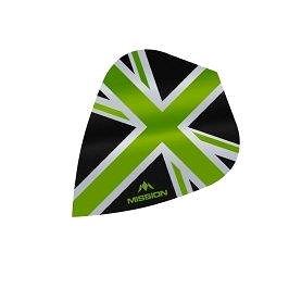 

Mission Letky Alliance Union Jack - Black / Green F3091