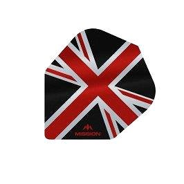 

Mission Letky Alliance Union Jack No6 - Black / Red F3098