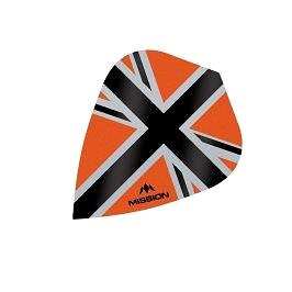 

Mission Letky Alliance-X Union Jack - Orange / Black F3115