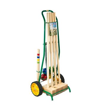 

Lucio Londero Kroket Professional 10204 - pro 4 hráče - kovový vozík