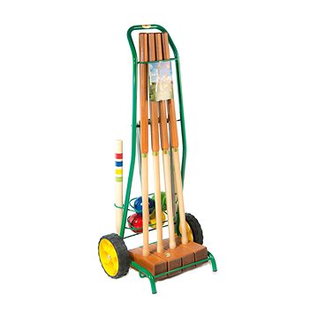 

Lucio Londero Kroket Professional 10204/E - pro 4 hráče - kovový vozík