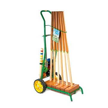 

Lucio Londero Kroket Professional 10206/E - pro 6 hráčů - kovový vozík